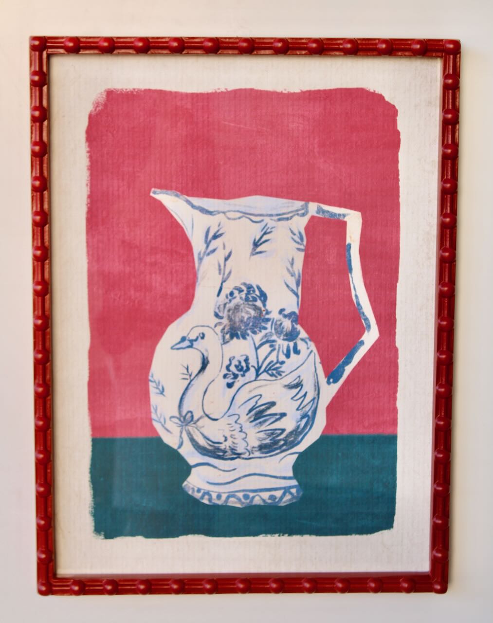 Red Blue Jar Picture
